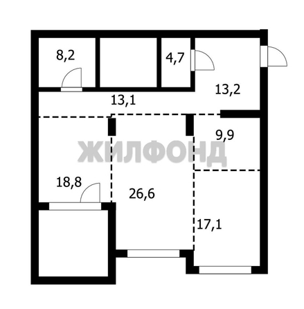 
  Продается 3-комн. квартира, 111.6 м², ЖК Flora Fauna (Флора и Фауна), дом 12а
. Фото 15.