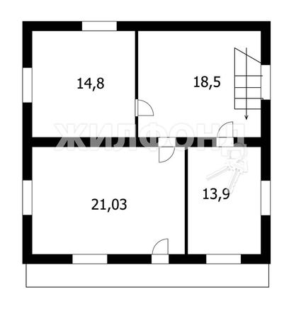 
   Продам дом, 250 м², Новосибирск

. Фото 22.