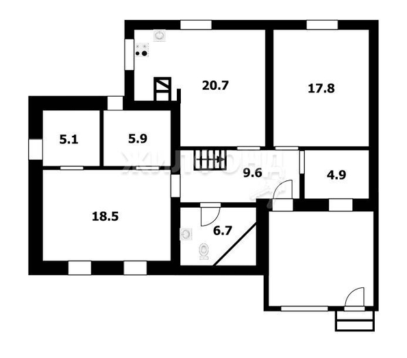 
   Продам дом, 210 м², Новосибирск

. Фото 27.