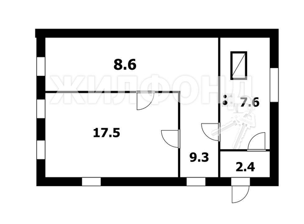 
   Продам дом, 45.4 м², Новосибирск

. Фото 10.