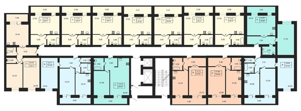 
   Продам 2-комнатную, 55.59 м², Юности ул, 9

. Фото 1.