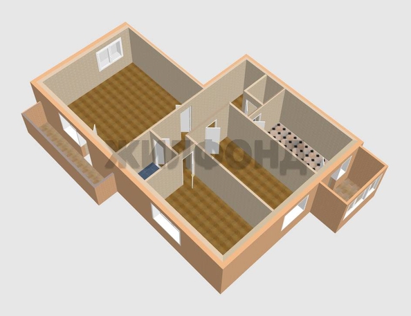 
  Продается 3-комн. квартира, 94.5 м², Галущака ул, д. 17
. Фото 3.