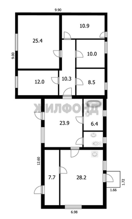 
   Продам дом, 154.7 м², Коченево

. Фото 24.