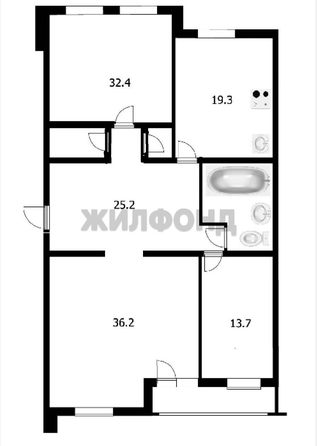 
   Продам 3-комнатную, 135.8 м², 1905 года ул, 59

. Фото 36.