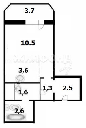 
   Продам студию, 22.1 м², Березовая ул, 19

. Фото 10.