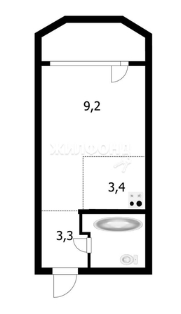 
   Продам студию, 19.8 м², Виктора Уса ул, 9

. Фото 8.