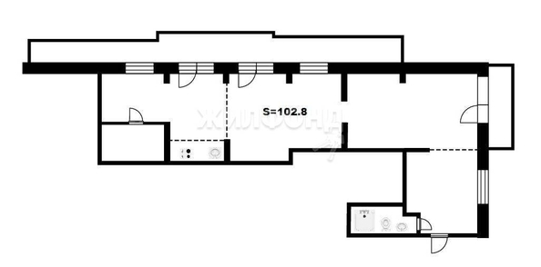 
   Продам 4-комнатную, 102.8 м², Урманова ул, 7

. Фото 24.