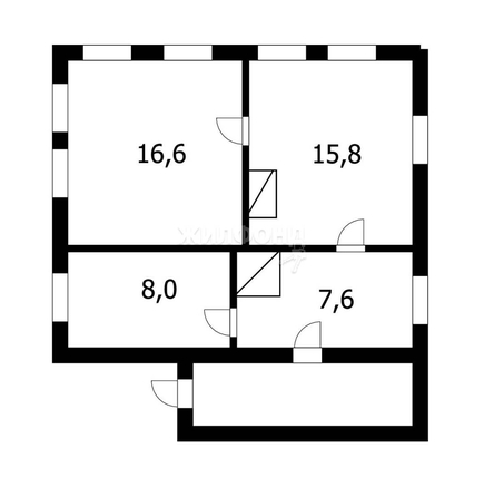 
   Продам дом, 48 м², Крохалевка

. Фото 16.