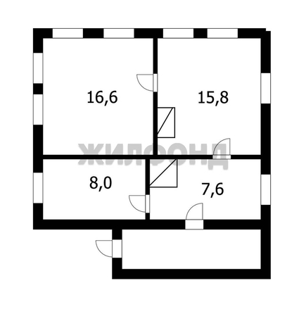 
   Продам дом, 48 м², Крохалевка

. Фото 14.