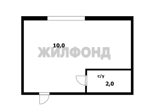 
   Продам 1-комнатную, 12 м², Есенина ул, 12

. Фото 6.