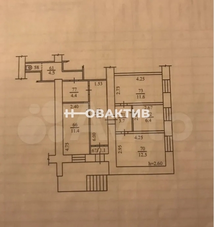 
   Продам помещение свободного назначения, 65.8 м², Вокзальная ул, 48

. Фото 3.