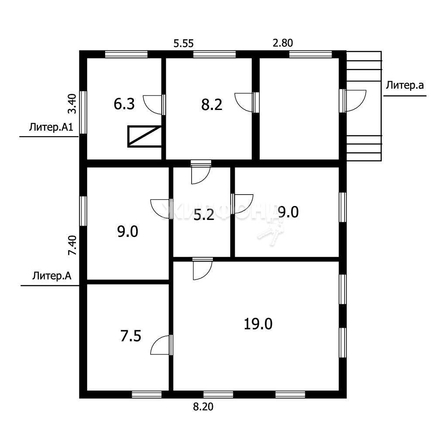 
   Продам дом, 64.2 м², Бердск

. Фото 1.