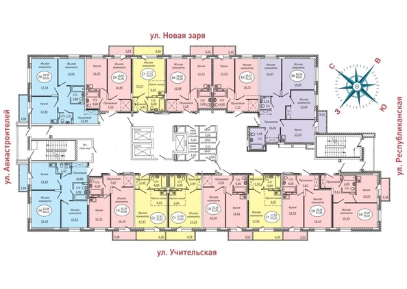 
   Продам 1-комнатную, 41.18 м², Авиастроителей ул, 18

. Фото 3.