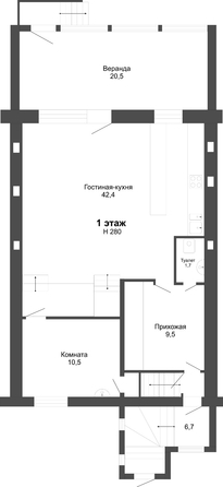 
   Продам таунхаус, 230 м², Новосибирск

. Фото 27.