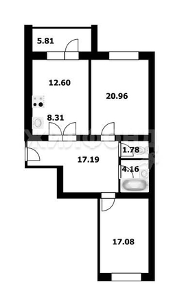 
   Продам 3-комнатную, 82.2 м², 2-й (4 мкр.) кв-л, 230

. Фото 15.