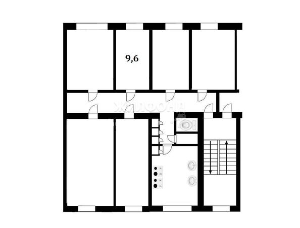 
   Продам секционку, 9.6 м², Жуковского ул, 105

. Фото 10.