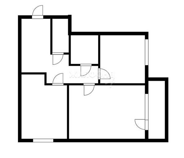 
   Продам 2-комнатную, 60.9 м², Романова ул, 60

. Фото 23.