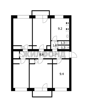 
   Продам комнату, 9.4 м², Достоевского ул, 7

. Фото 14.