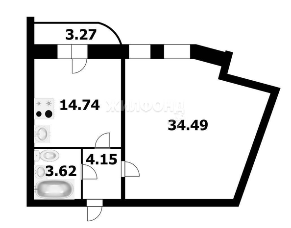 
   Продам 2-комнатную, 57.6 м², Дуси Ковальчук ул, 250

. Фото 1.