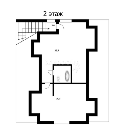 
   Продам дом, 282.5 м², Обь

. Фото 34.