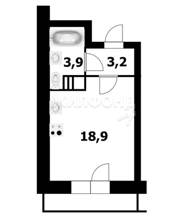 
   Продам студию, 26 м², 2-я Обская ул, 154

. Фото 11.