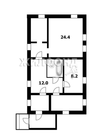 
   Продам дом, 51.7 м², Обь

. Фото 8.