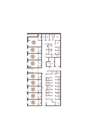 
   Продам помещение свободного назначения, 18.9 м², Зеленый город, дом 1

. Фото 1.