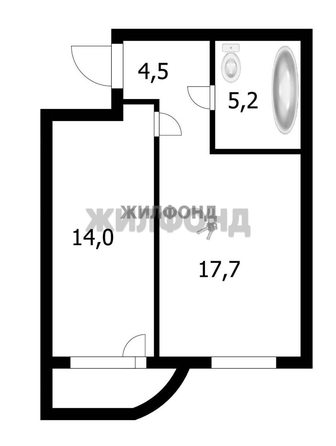 
   Продам 2-комнатную, 41.4 м², Сухарная ул, 96/2

. Фото 22.