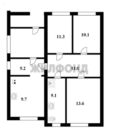 
   Продам дом, 70.1 м², Мошково

. Фото 13.