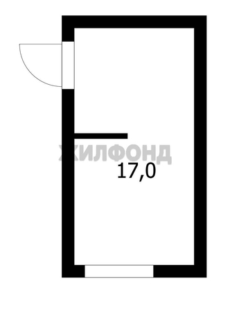 
   Продам комнату, 17 м², Объединения ул, 39

. Фото 7.