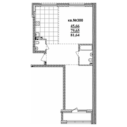 
   Продам 3-комнатную, 81.64 м²,  Римский квартал, 2 очередь

. Фото 1.