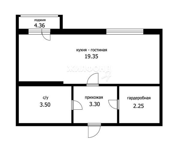 
   Продам студию, 34.4 м², Закаменский мкр, 12

. Фото 16.