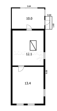 
   Продам дом, 78.7 м², Репьево

. Фото 2.