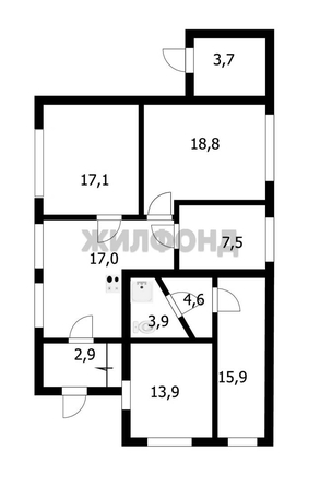 
   Продам 5-комнатную, 106.4 м², Угловая ул, 2а

. Фото 10.