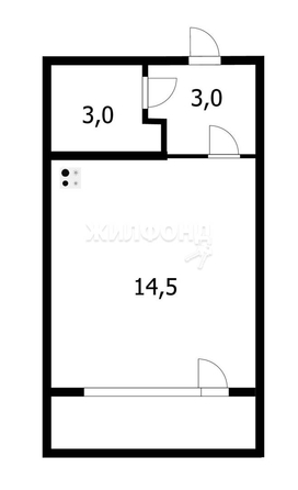 
   Продам студию, 20.5 м², Героев Революции ул, 21

. Фото 17.