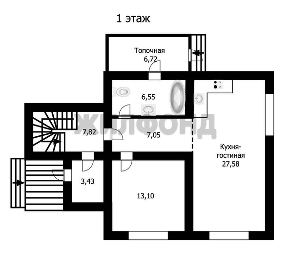
   Продам дом, 146.1 м², Ленинское село

. Фото 37.