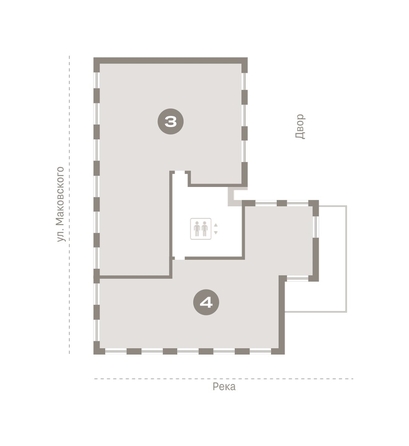 
   Продам 4-комнатную, 207.93 м², На Декабристов, дом 6-2

. Фото 16.