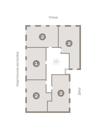 
   Продам 2-комнатную, 65.41 м², Пшеница, дом 4

. Фото 12.