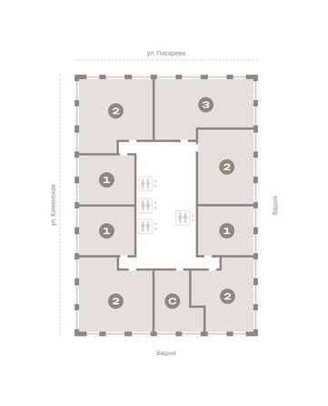 
   Продам 1-комнатную, 44.64 м², Мылзавод, дом 8

. Фото 13.