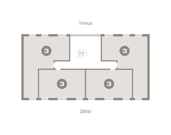 
   Продам 3-комнатную, 124.29 м², Пшеница, дом 4

. Фото 12.