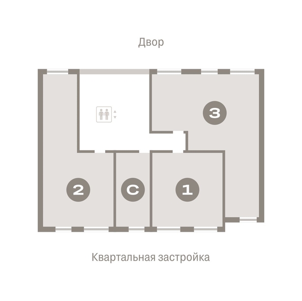 
   Продам 3-комнатную, 84.54 м², Европейский берег, дом 49

. Фото 1.