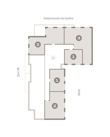 
   Продам 1-комнатную, 39.92 м², Европейский берег, дом 49

. Фото 1.