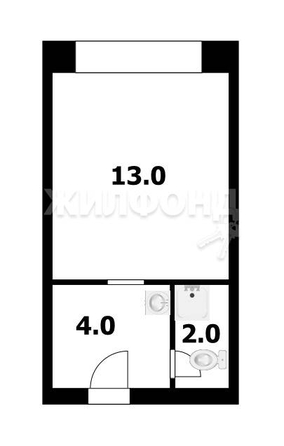 
   Продам студию, 18 м², Объединения ул, 52

. Фото 15.