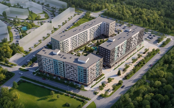 
  Продается 2-комн. квартира, 46.55 м², ЖК Базилик, дом 1
. Фото 6.