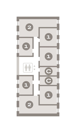 
   Продам 2-комнатную, 71 м², 3-й микрорайон, 3

. Фото 13.