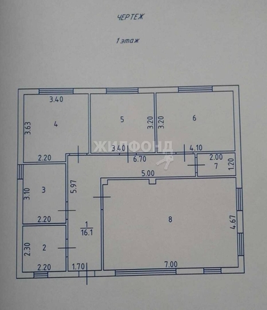 
   Продам дом, 102 м², Садовый

. Фото 8.