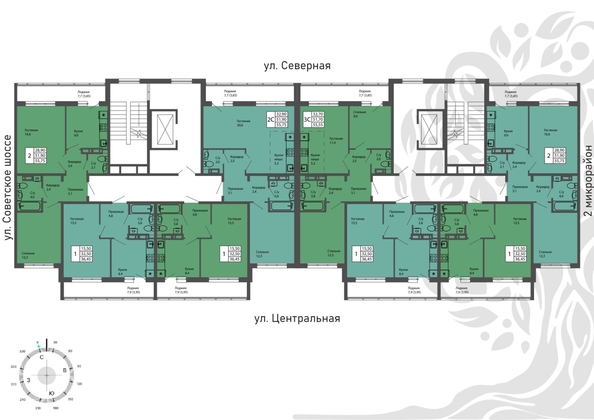 
   Продам 1-комнатную, 36.45 м², Родина, дом 3

. Фото 10.