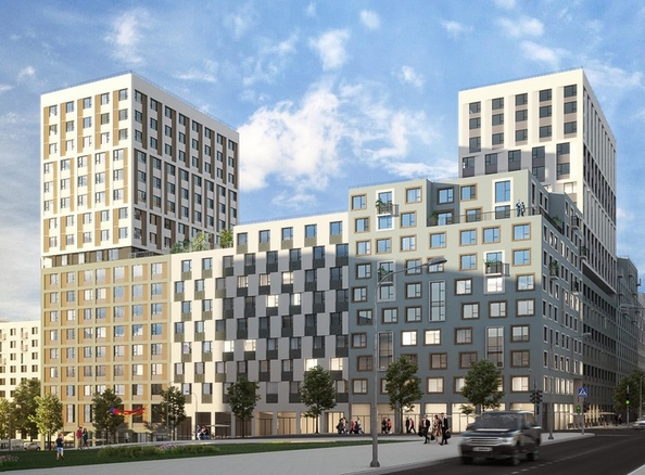 
  Продается 1-комн. квартира, 34.6 м², ЖК Лебедевский квартал, дом 1
. Фото 1.