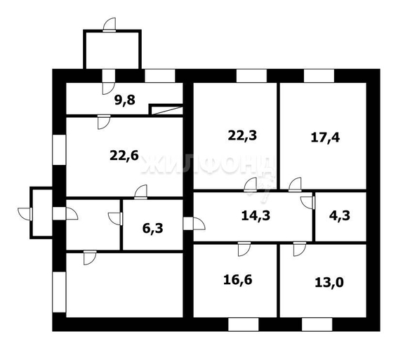 
   Продам дом, 126.9 м², Шурыгино

. Фото 13.