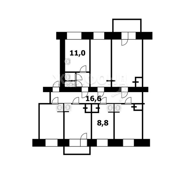 
   Продам комнату, 8.8 м², Пархоменко ул, 14а

. Фото 5.